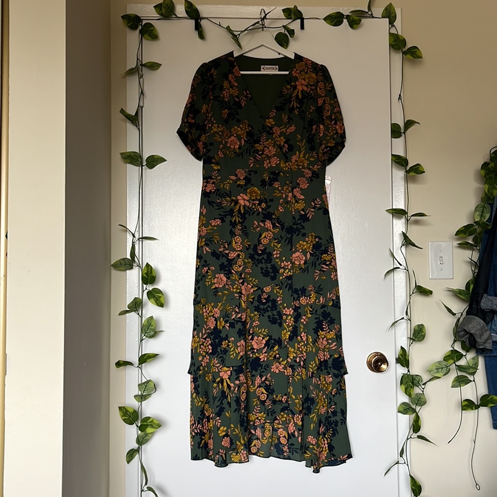 Nanette by Nanette Lepore maxi floral dress.